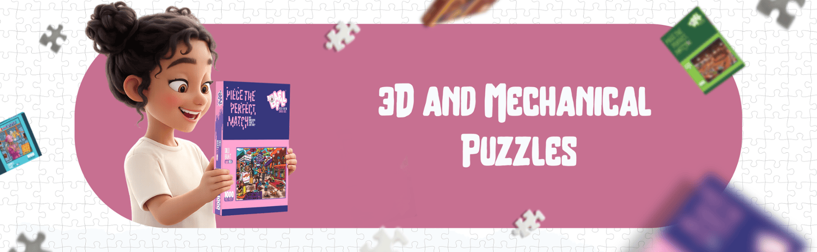 3D and Mechanical Puzzles